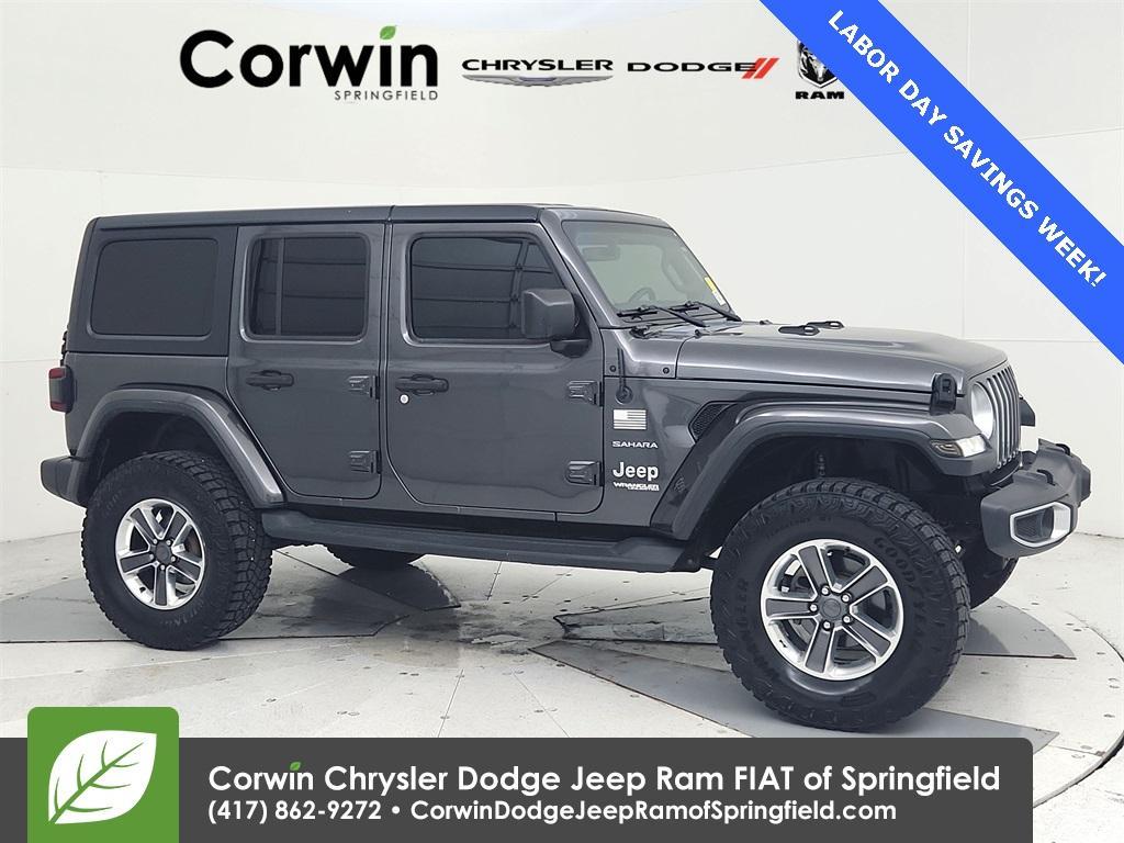 used 2018 Jeep Wrangler Unlimited car, priced at $22,995