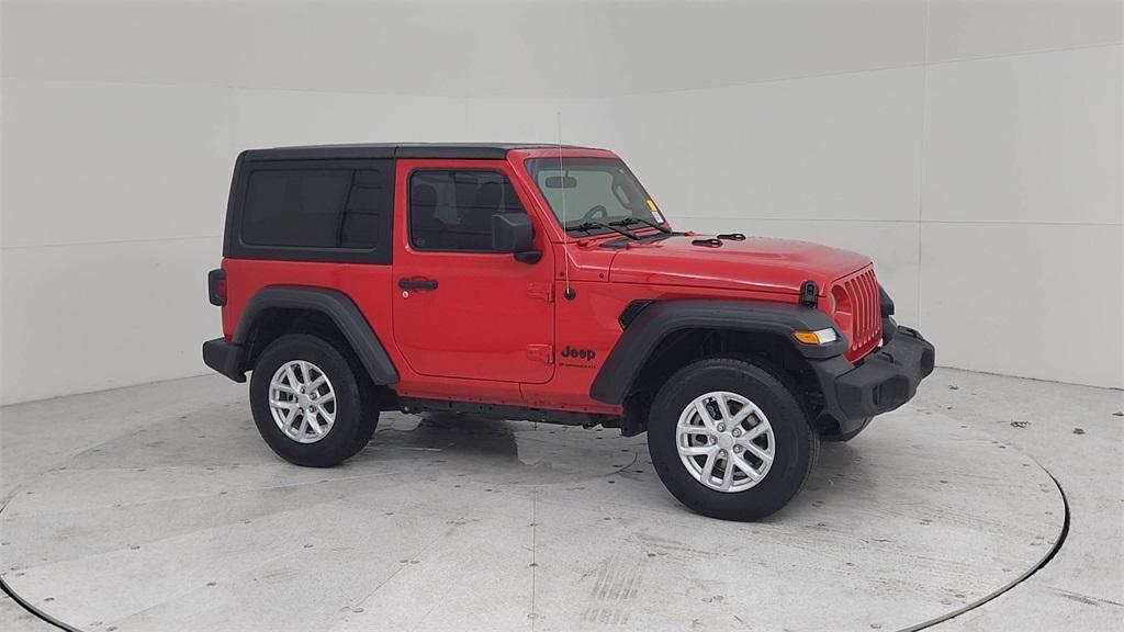 used 2023 Jeep Wrangler car, priced at $32,000