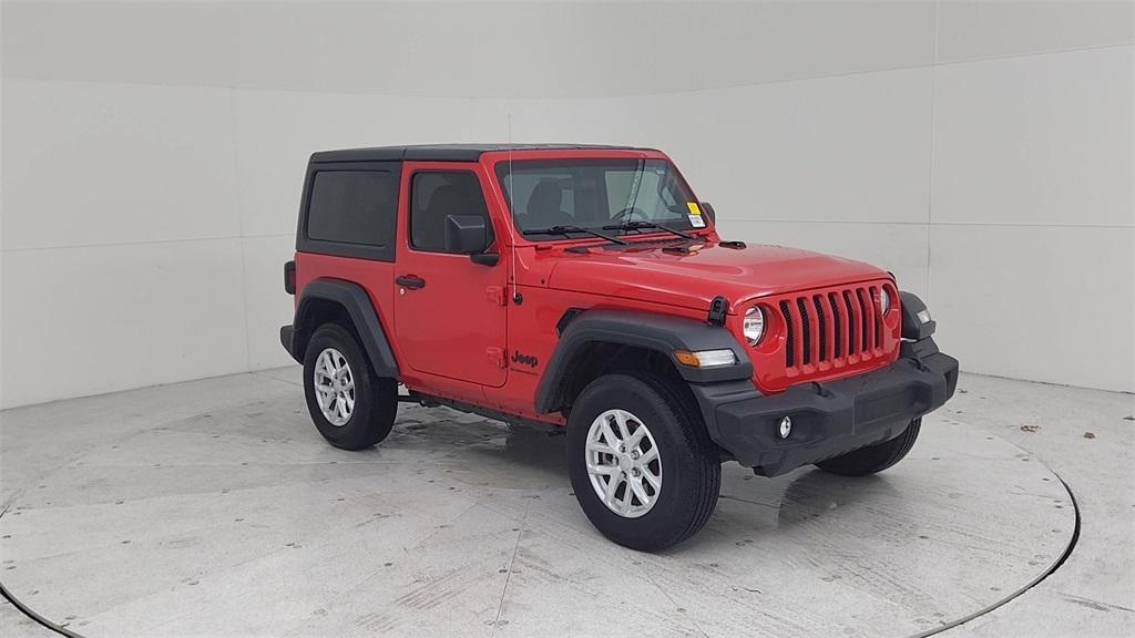 used 2023 Jeep Wrangler car, priced at $32,000