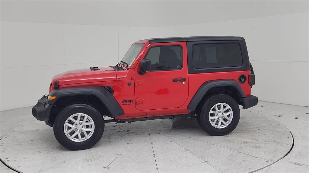 used 2023 Jeep Wrangler car, priced at $32,000