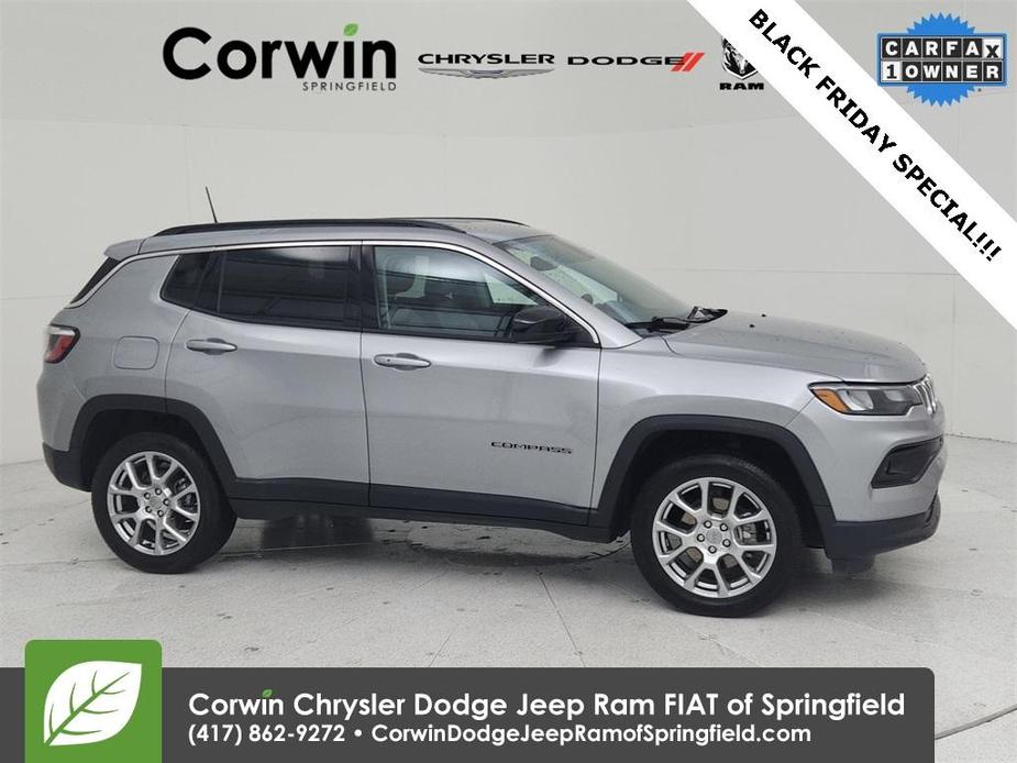 used 2022 Jeep Compass car, priced at $22,500