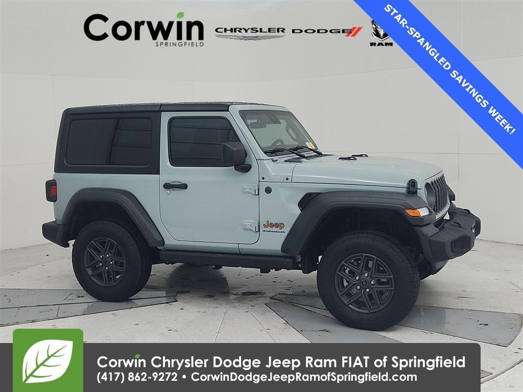 used 2024 Jeep Wrangler car, priced at $34,884