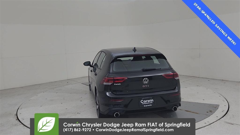 used 2024 Volkswagen Golf GTI car, priced at $27,520