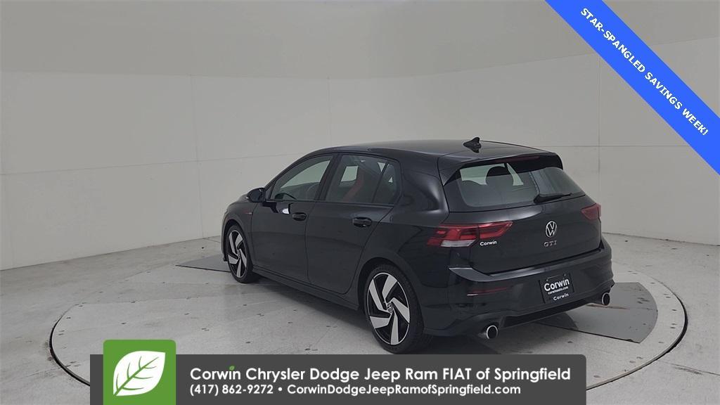 used 2024 Volkswagen Golf GTI car, priced at $27,520