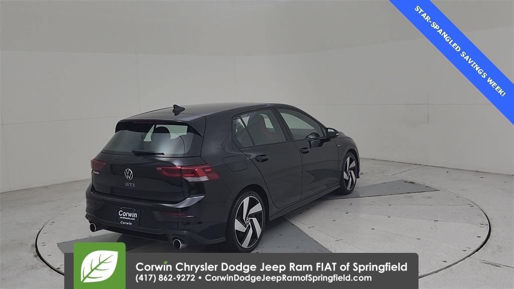 used 2024 Volkswagen Golf GTI car, priced at $27,520