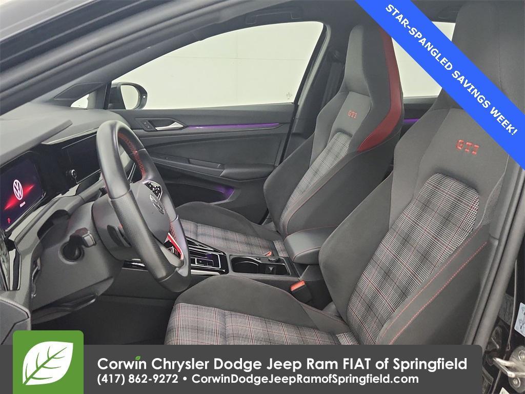 used 2024 Volkswagen Golf GTI car, priced at $27,520
