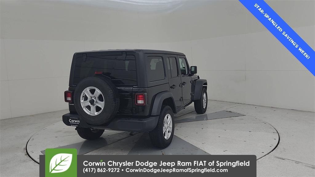 used 2021 Jeep Wrangler Unlimited car, priced at $30,615