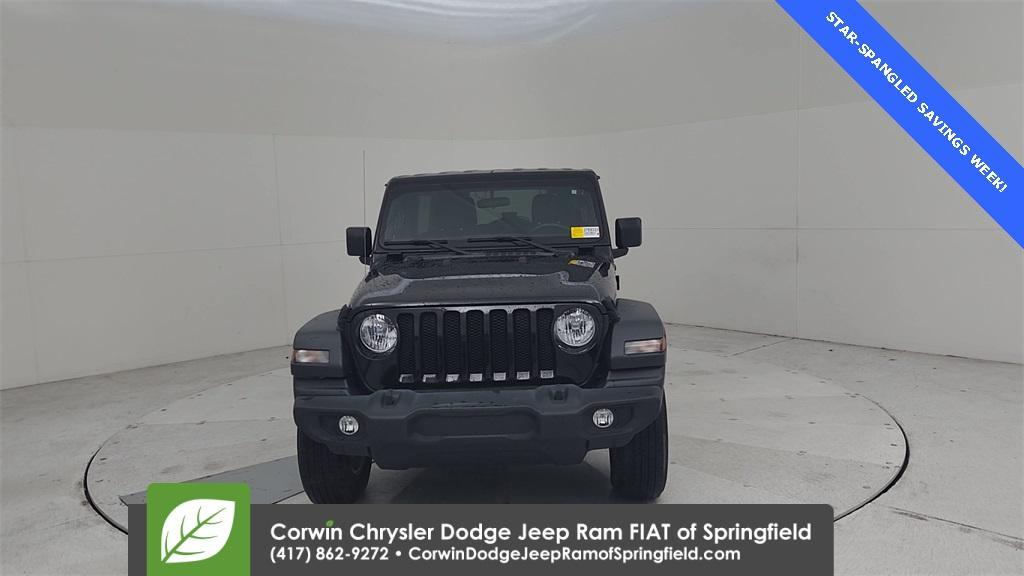 used 2021 Jeep Wrangler Unlimited car, priced at $30,615