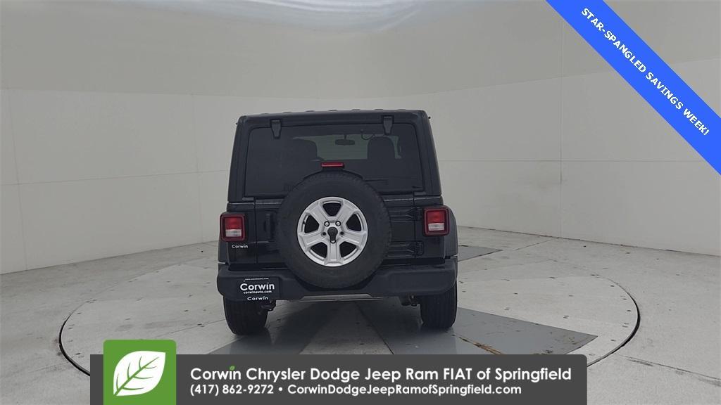 used 2021 Jeep Wrangler Unlimited car, priced at $30,615