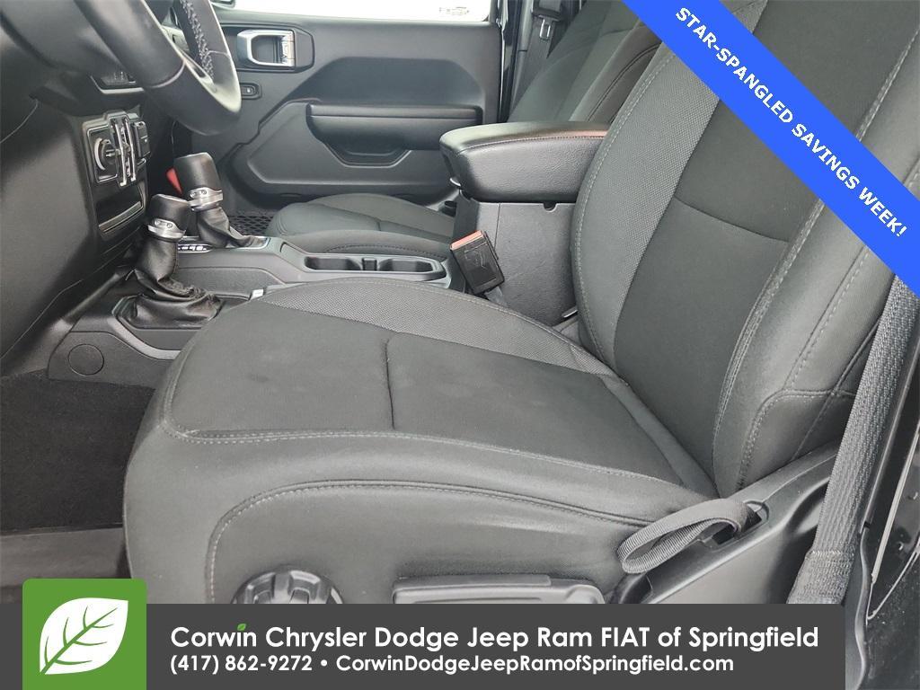 used 2021 Jeep Wrangler Unlimited car, priced at $30,615