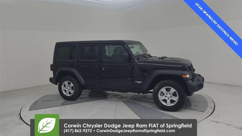 used 2021 Jeep Wrangler Unlimited car, priced at $30,615