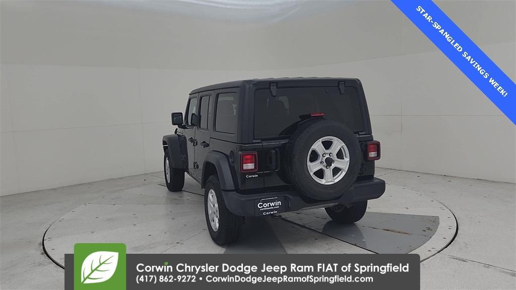 used 2021 Jeep Wrangler Unlimited car, priced at $30,615