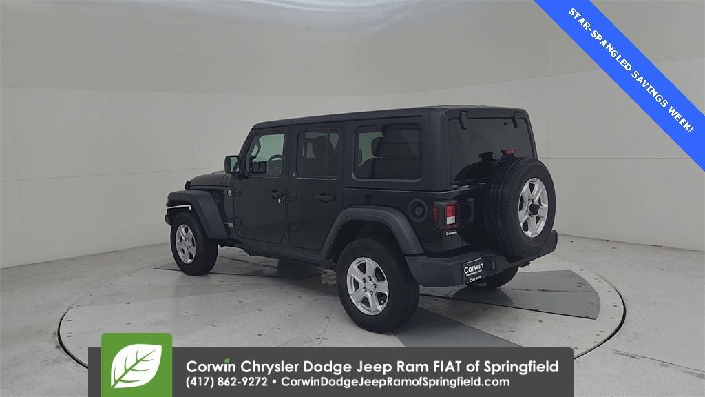 used 2021 Jeep Wrangler Unlimited car, priced at $30,615