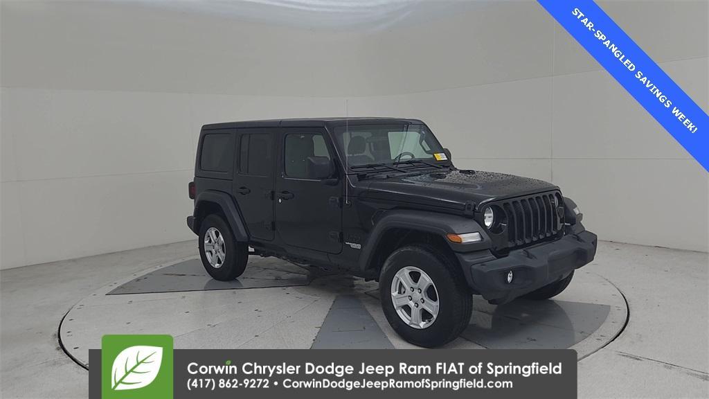 used 2021 Jeep Wrangler Unlimited car, priced at $30,615