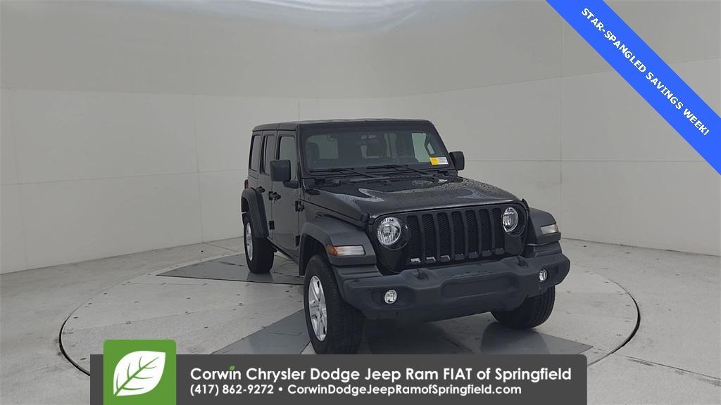 used 2021 Jeep Wrangler Unlimited car, priced at $30,615