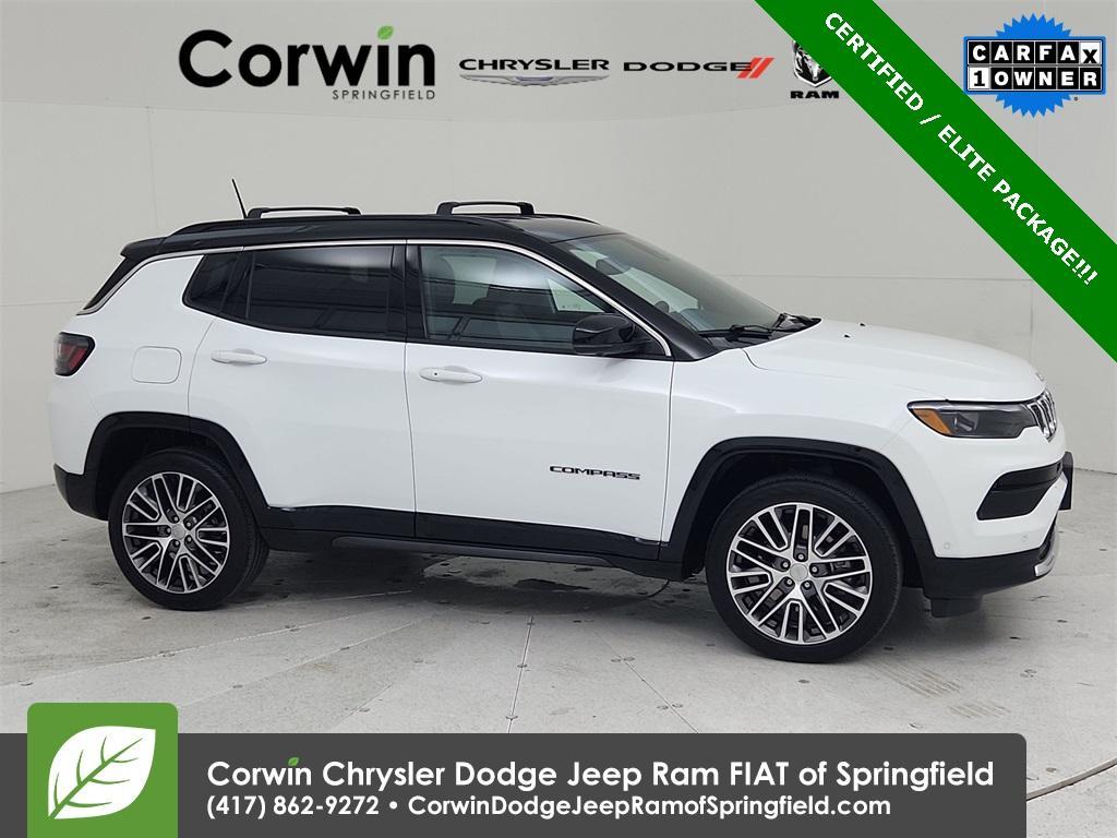 used 2023 Jeep Compass car, priced at $26,564