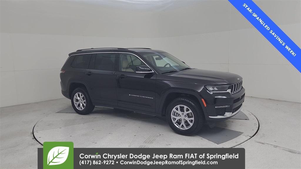 used 2022 Jeep Grand Cherokee L car, priced at $33,798