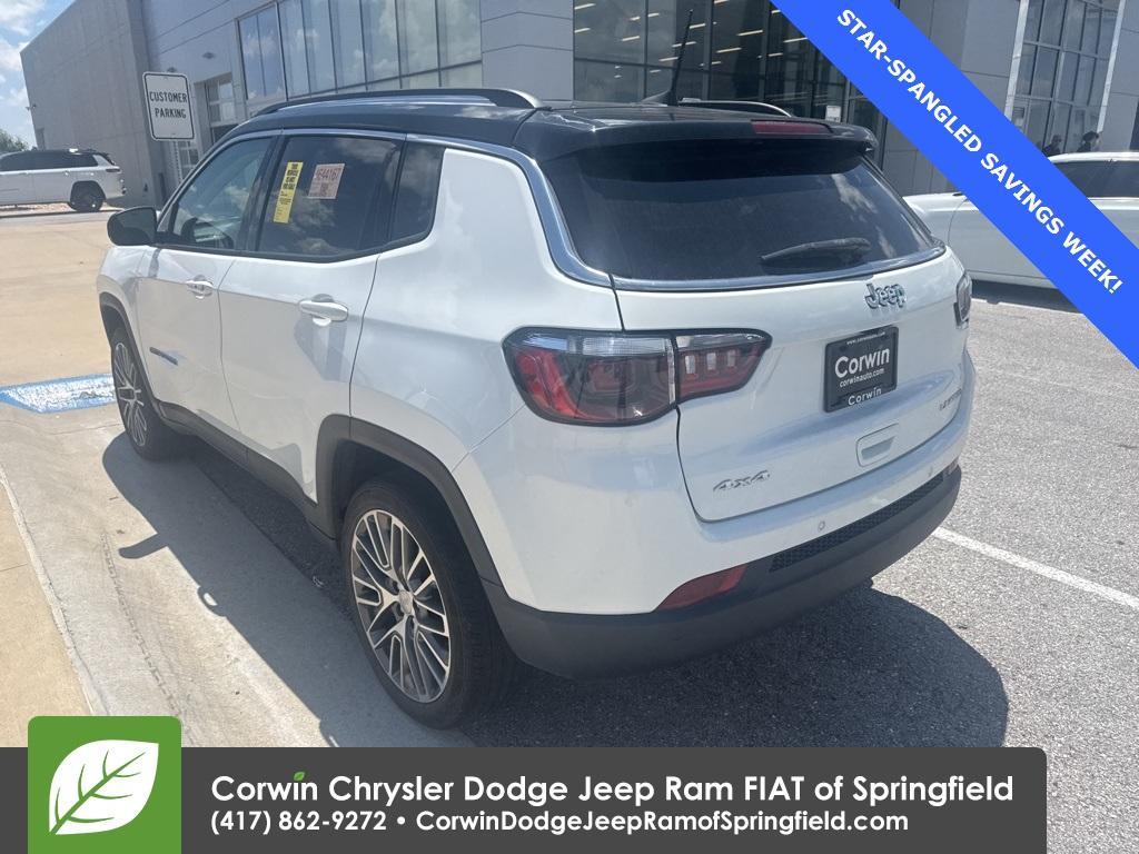 used 2022 Jeep Compass car, priced at $22,761