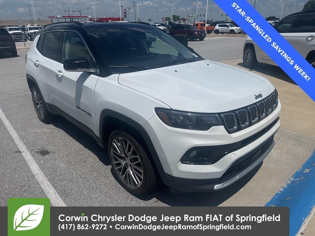 used 2022 Jeep Compass car, priced at $22,761