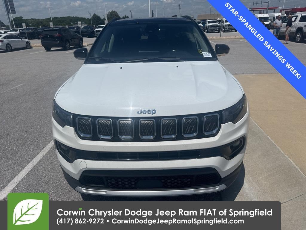 used 2022 Jeep Compass car, priced at $22,761