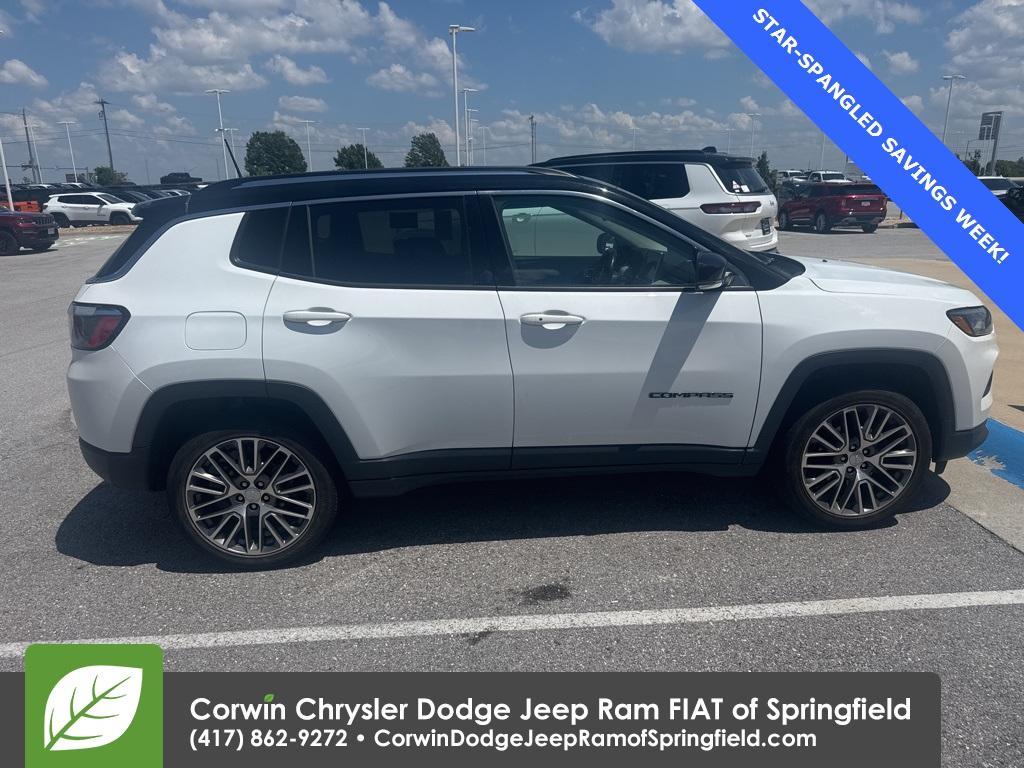used 2022 Jeep Compass car, priced at $22,761