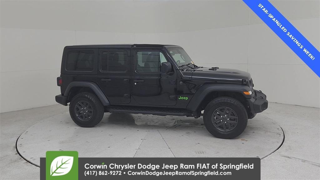 used 2024 Jeep Wrangler car, priced at $37,300
