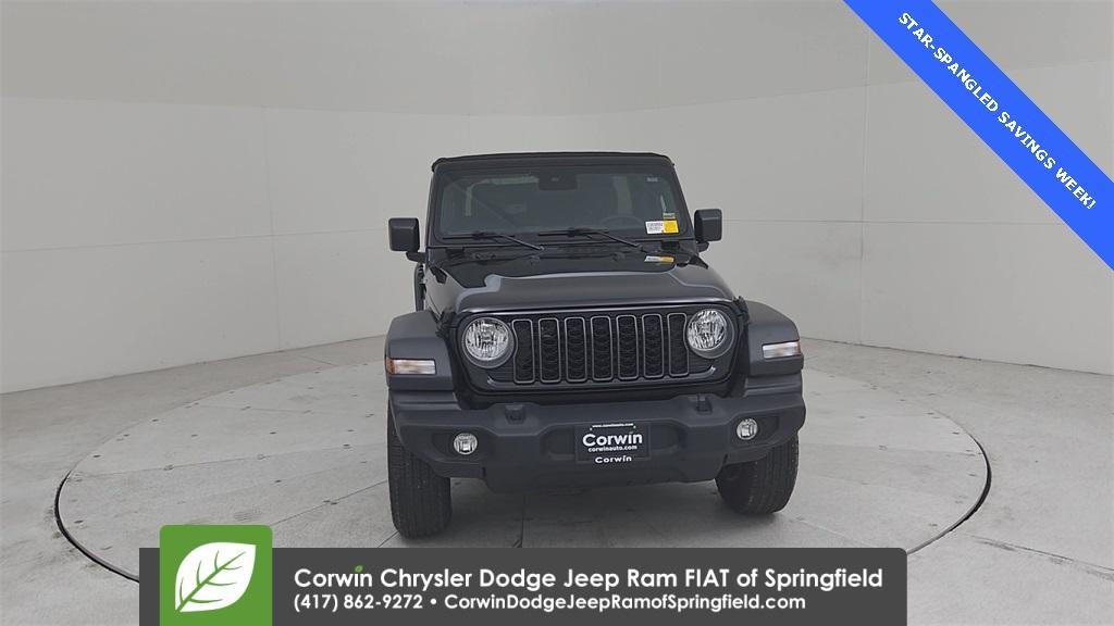 used 2024 Jeep Wrangler car, priced at $37,300