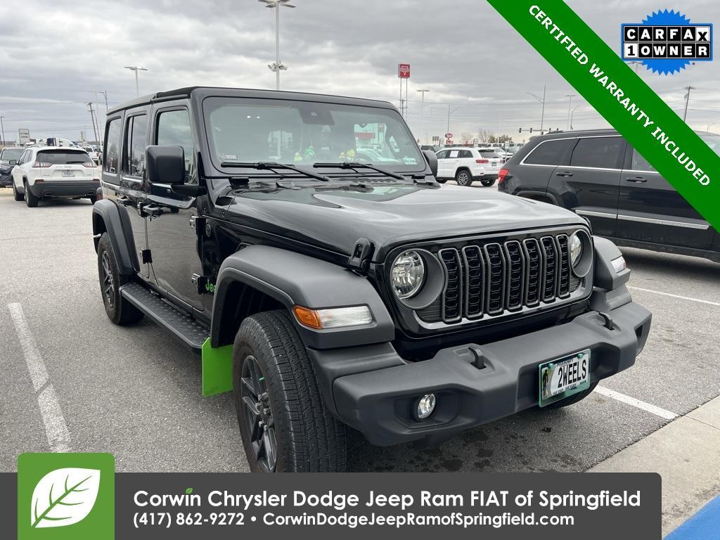 used 2024 Jeep Wrangler car, priced at $39,889
