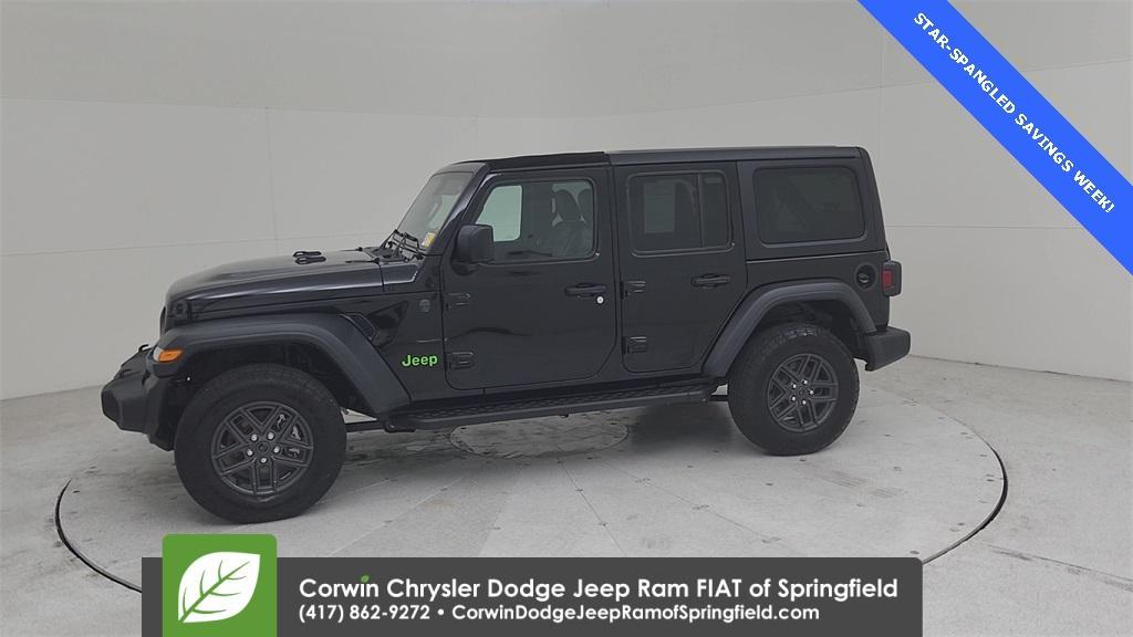 used 2024 Jeep Wrangler car, priced at $37,300