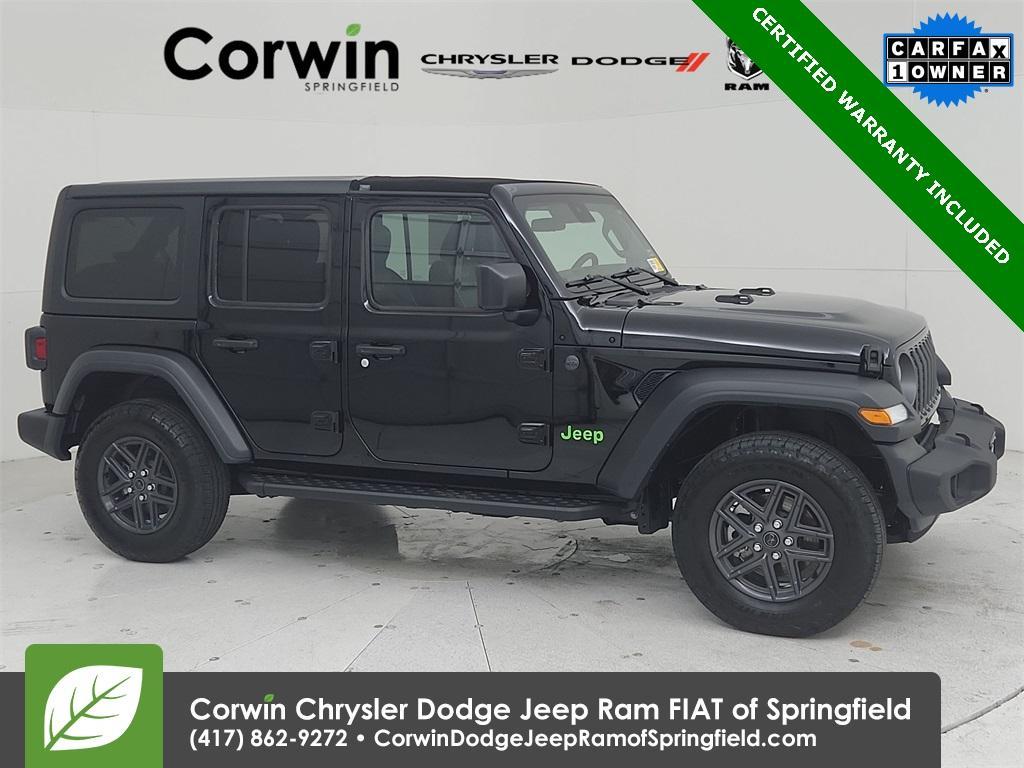 used 2024 Jeep Wrangler car, priced at $39,889