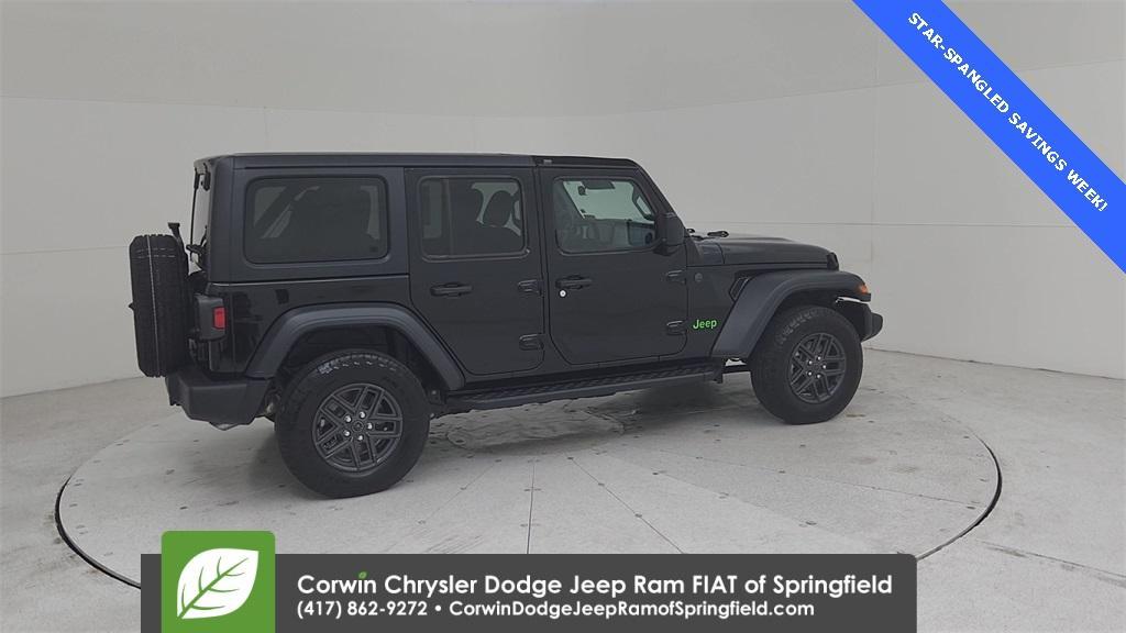 used 2024 Jeep Wrangler car, priced at $37,300
