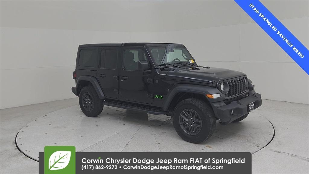 used 2024 Jeep Wrangler car, priced at $37,300