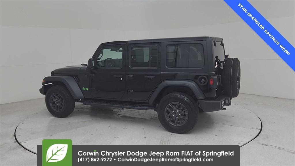 used 2024 Jeep Wrangler car, priced at $37,300