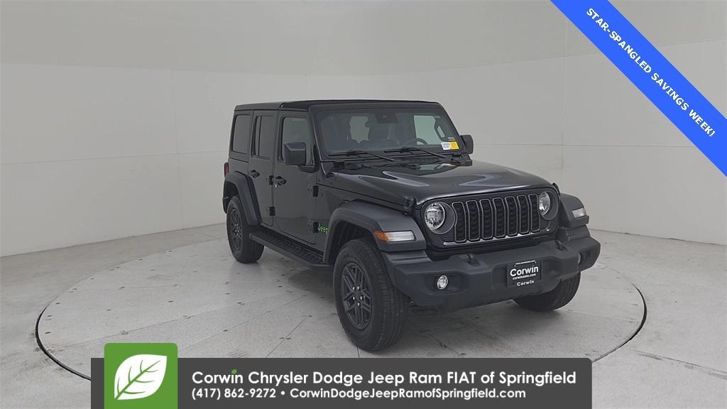 used 2024 Jeep Wrangler car, priced at $37,300