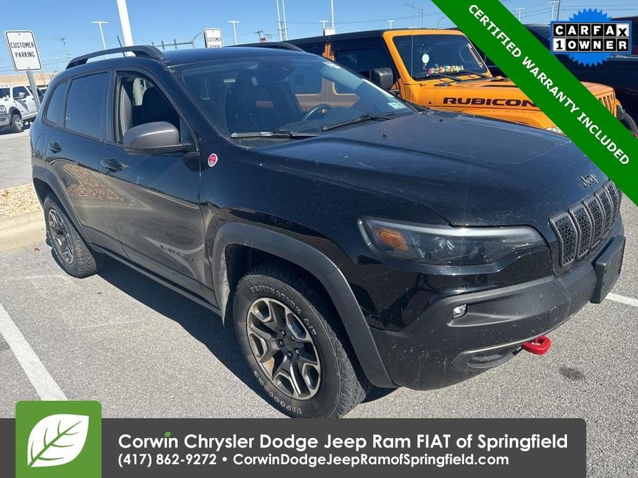 used 2021 Jeep Cherokee car, priced at $24,889