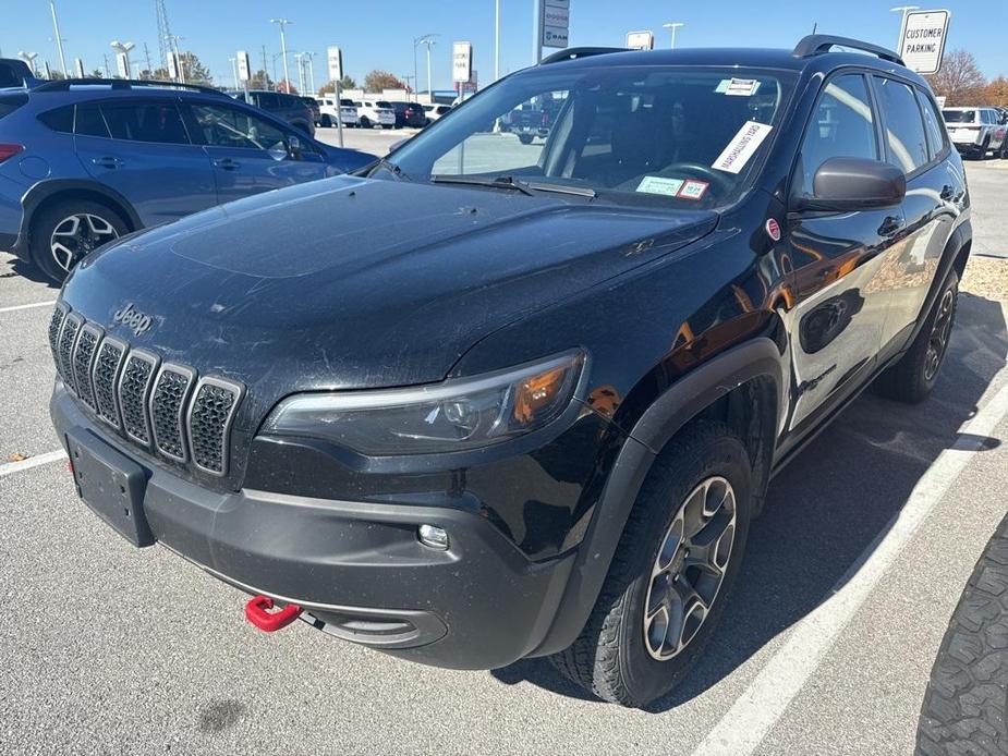 used 2021 Jeep Cherokee car, priced at $24,889