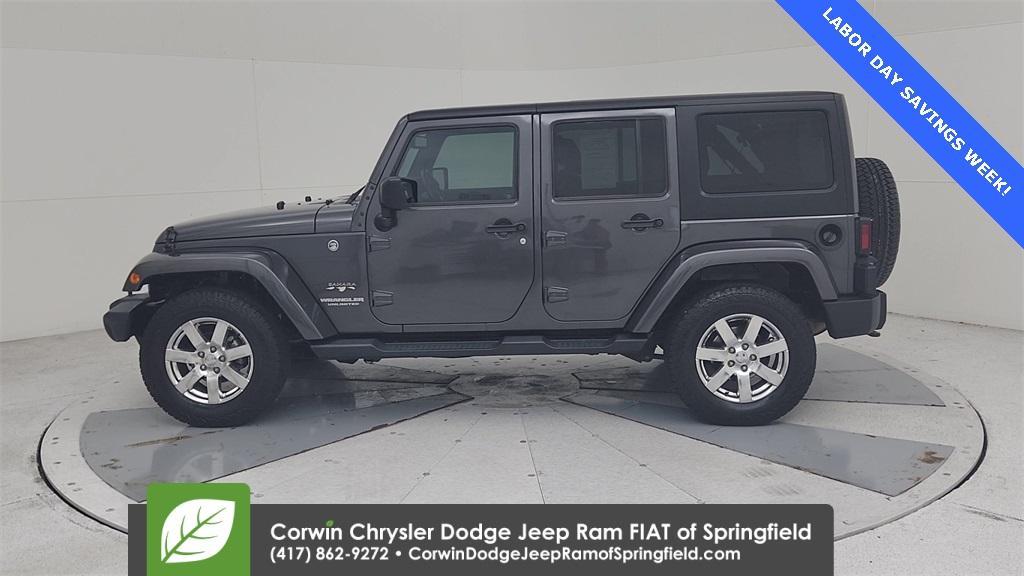used 2016 Jeep Wrangler Unlimited car, priced at $19,995