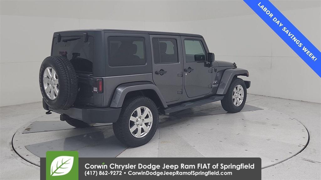 used 2016 Jeep Wrangler Unlimited car, priced at $19,995