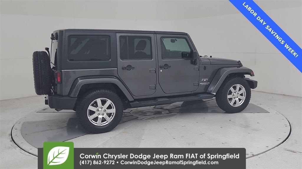 used 2016 Jeep Wrangler Unlimited car, priced at $19,995