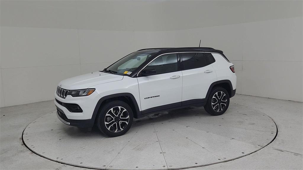 used 2023 Jeep Compass car, priced at $24,500