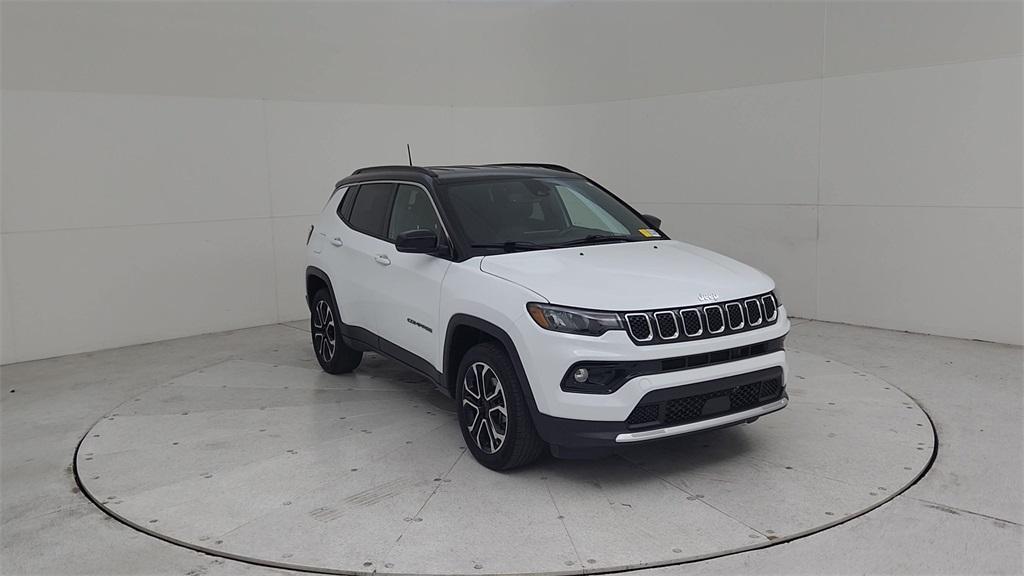 used 2023 Jeep Compass car, priced at $24,500