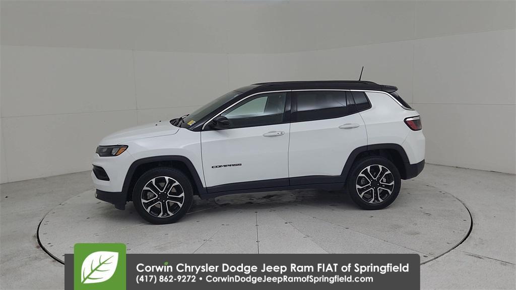 used 2023 Jeep Compass car, priced at $23,993