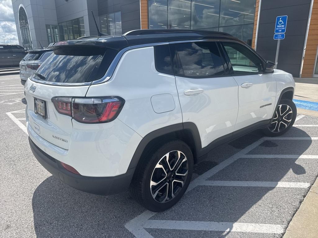 used 2023 Jeep Compass car, priced at $24,500