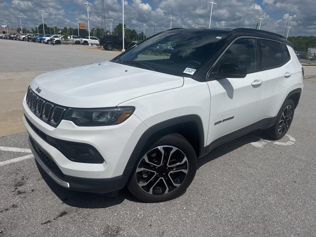 used 2023 Jeep Compass car, priced at $24,500
