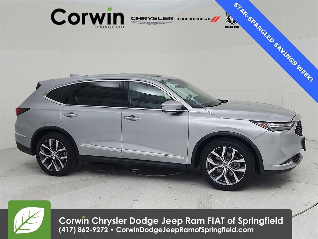 used 2022 Acura MDX car, priced at $36,500