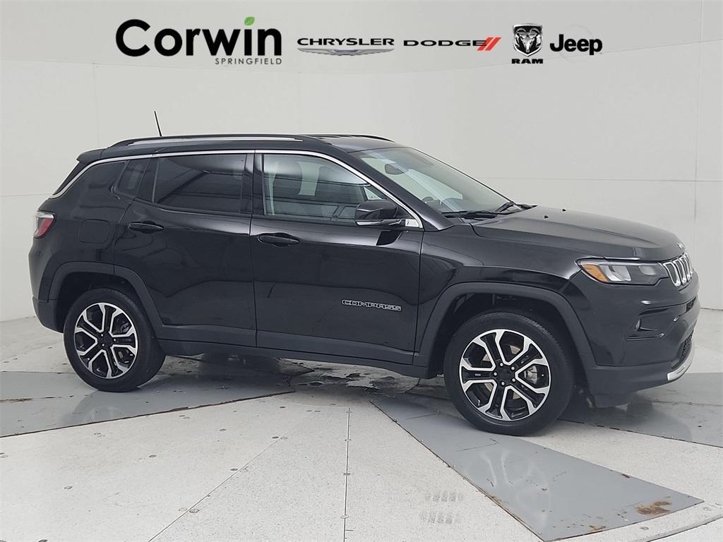 used 2022 Jeep Compass car, priced at $23,500