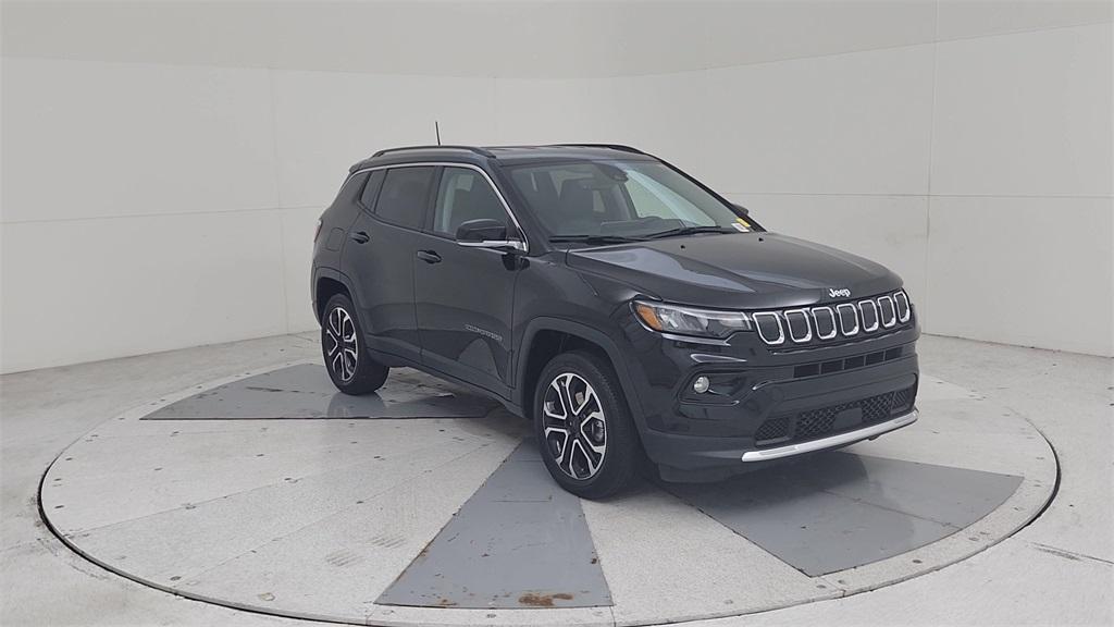 used 2022 Jeep Compass car, priced at $23,500