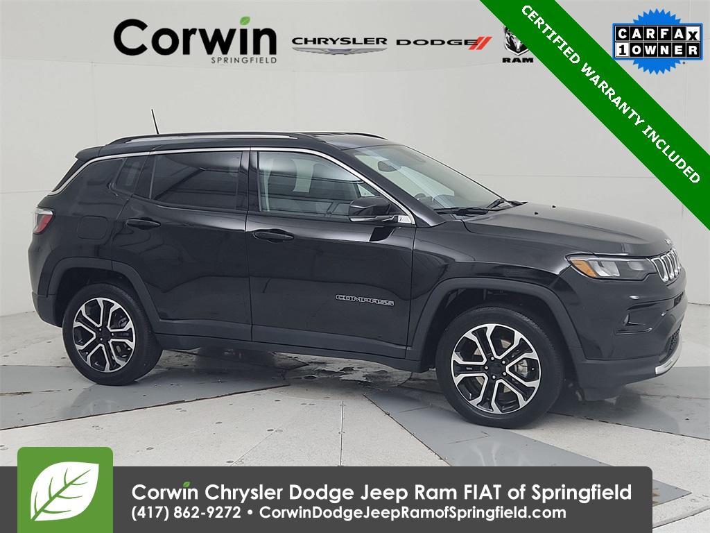 used 2022 Jeep Compass car, priced at $21,986