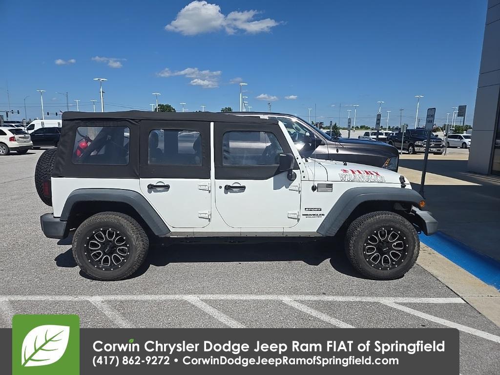 used 2016 Jeep Wrangler Unlimited car, priced at $22,000