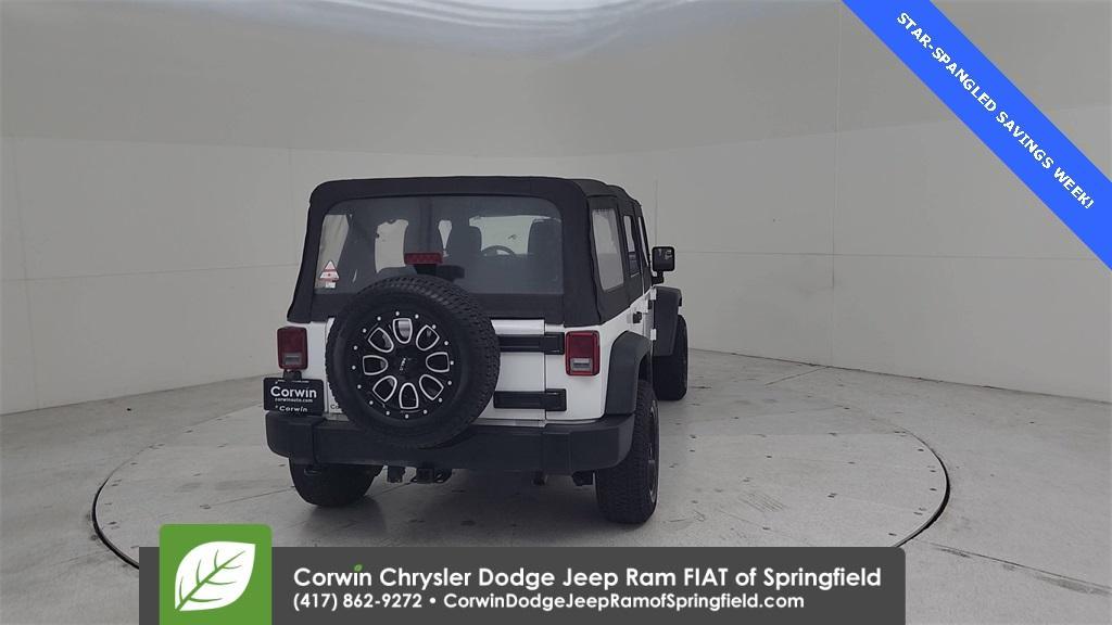 used 2016 Jeep Wrangler Unlimited car, priced at $21,500